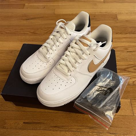 air force 1 low removable swoosh pack white vachetta tan